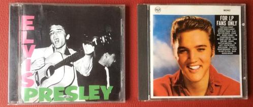 Elvispresleytheek 2 CD's Elvis Presley en For LP Fans Only, Cd's en Dvd's, Cd's | Pop, Zo goed als nieuw, 1980 tot 2000, Ophalen of Verzenden