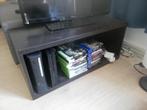 Ikea tv-meubel / laag kastje - zwart, 25 à 50 cm, 50 à 100 cm, Enlèvement, Utilisé