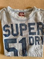 Nieuwe SuperDry T-shirt lichtblauw opdruk large, Blauw, SuperDry, Ophalen of Verzenden, Maat 56/58 (XL)