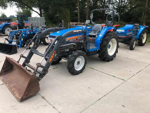 Iseki Geas 33 met frontlader, Zakelijke goederen, Machines en Bouw | Tuin, Park en Bosbouw, Overige typen