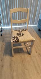 6 houten stoelen, Ophalen, Gebruikt, Hout