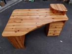 Bureau d'angle en pin, Maison & Meubles, Bureaux, Enlèvement, Utilisé, Bureau