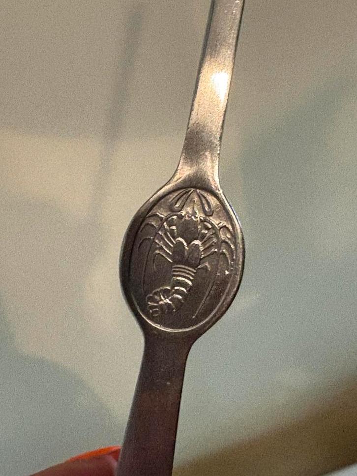 Vintage inox kreefthaken, Antiek en Kunst, Antiek | Keukengerei, Ophalen