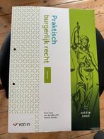Praktisch burgerlijk recht, Boeken, Studieboeken en Cursussen, Ophalen, Gelezen, Hogeschool