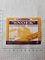 Bieretiket Snoek, Verzamelen, Ophalen of Verzenden, Nieuw