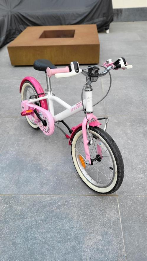 BTWIN Meisjesfiets 16 inch 500 Doctogirl, Fietsen en Brommers, Fietsen | Kinderfietsjes, Zo goed als nieuw, Ophalen