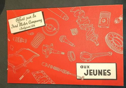 Brochure Offert par la Ford Motor Company(Belgium) années 40, Collections, Marques automobiles, Motos & Formules 1, Comme neuf
