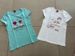 2 T-shirten s.Oliver maat 128-134, Meisje, Ophalen of Verzenden, Zo goed als nieuw, Shirt of Longsleeve