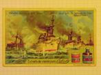 Cibils chromos batailles navales, Verzamelen, Foto's en Prenten, Gebruikt, Ophalen of Verzenden, Voor 1940, Prent