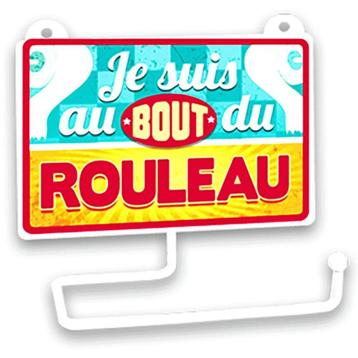 Grappige toiletpapierdispenser „End Of The Roll” beschikbaar voor biedingen