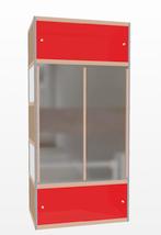 Kewlox Kleerkast met Spiegels en Acryl deurtjes, Huis en Inrichting, Ophalen, Gebruikt
