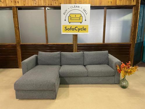 IKEA Vimle 3-zit met opbergruimte – 252 x 163 cm, Huis en Inrichting, Zetels | Voetbanken en poefs, Zo goed als nieuw, Ophalen of Verzenden
