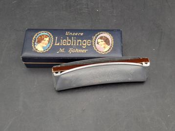 oude mondharmonica van M.Hohner, begin 1900 beschikbaar voor biedingen