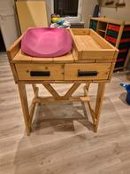 Verzorgingstafel, Ophalen