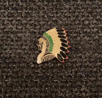 PIN - NATIVE AMERICAN - INDIAAN - AMERICAIN DE NAISSANCE, Envoi, Utilisé, Autres sujets/thèmes, Insigne ou Pin's