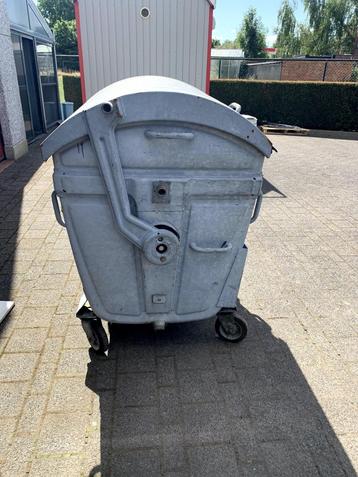galva afval container 1100 l, Enlèvement