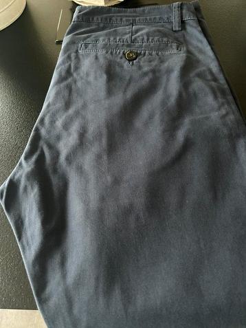 Mooi blauwe chino broek maat 34/32 beschikbaar voor biedingen