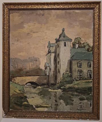 Schilderij „City Gates” van Velghe 61x51 cm. beschikbaar voor biedingen