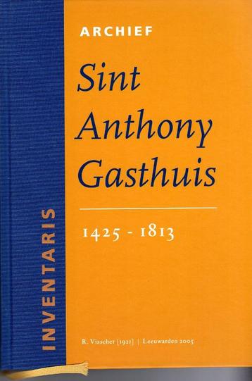 Sint Anthony gasthuis leeuwarden 3 boeken hele geschiedenis disponible aux enchères