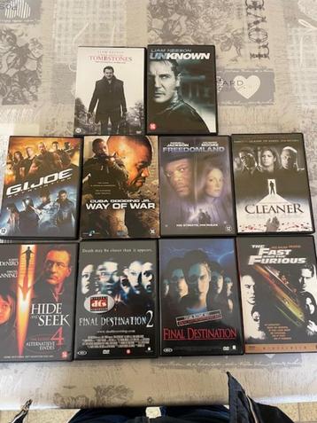 Actiefilms - 58 DVD's beschikbaar voor biedingen