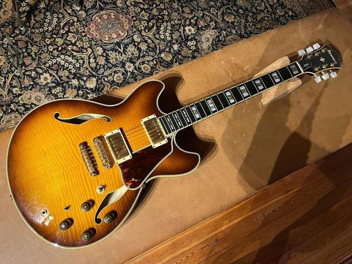 IBANEZ AS200 - MIJ, Muziek en Instrumenten, Snaarinstrumenten | Gitaren | Elektrisch, Zo goed als nieuw, Semi-solid body, Ibanez