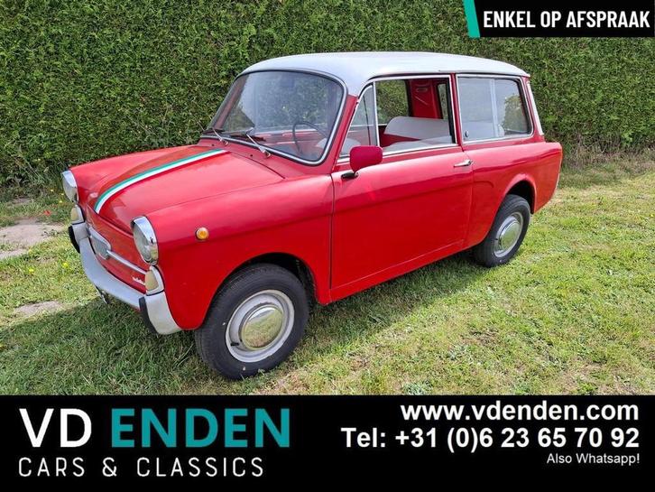 Autobianchi Bianchina Panoramica - 1969, Auto's, Oldtimers, Bedrijf, Te koop, Overige merken, Benzine, Break, 3 deurs, Handgeschakeld