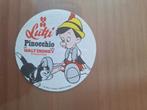 Vintage sticker Pinocchio Lutti Disney, Verzamelen, Ophalen of Verzenden, Gebruikt, Strip of Tekenfilm