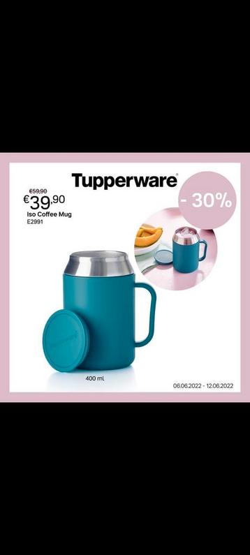 Nieuwe iso coffee mug van tupperware  beschikbaar voor biedingen