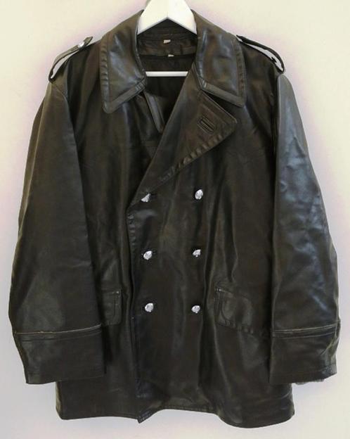 Jas, Buiten, Kunstleder, Koninklijke Marechaussee, maat: 49., Verzamelen, Militaria | Algemeen, Rijkswacht, Kleding of Schoenen