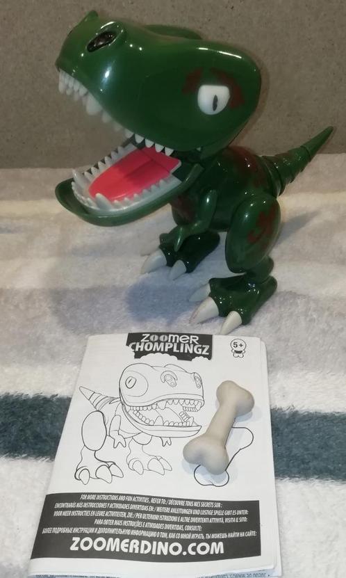BXL Jouet interactif Dino Zoomer Chomplingz 18cm, Kinderen en Baby's, Speelgoed | Educatief en Creatief, Gebruikt, Ophalen of Verzenden