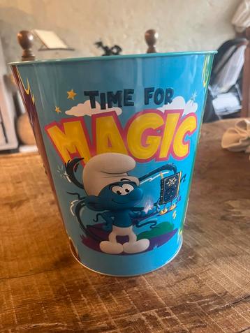 Popcorn Bucket Smurfen - Limited edition beschikbaar voor biedingen