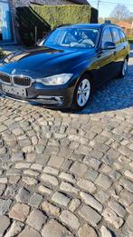 BMW 318d, Auto's, Automaat, Euro 5, Zwart, Lederen bekleding