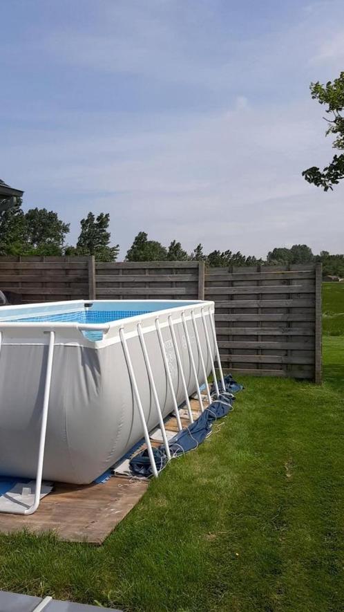 zwembad, Tuin en Terras, Zwembaden, Zo goed als nieuw, Opzetzwembad, 120 cm of meer, 200 tot 400 cm, 200 tot 300 cm, Rechthoekig