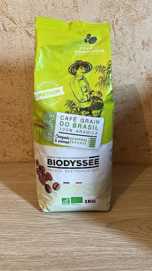 Café grain bio origine brésil 100% arabica 1kg, Divers, Produits alimentaires, Envoi