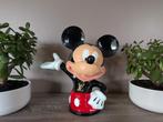 Disney - Buste de Mickey en résine brillant, Ophalen of Verzenden, Mickey Mouse, Zo goed als nieuw, Beeldje of Figuurtje