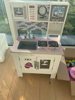 Houten keukentje met potten , pannen , kopjes, Kinderen en Baby's, Ophalen, Gebruikt, Hout
