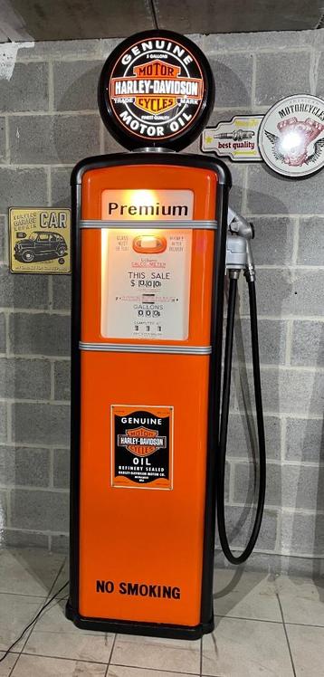 Vintage Gilbarco Harley Davidson brandstofpomp als nieuw beschikbaar voor biedingen