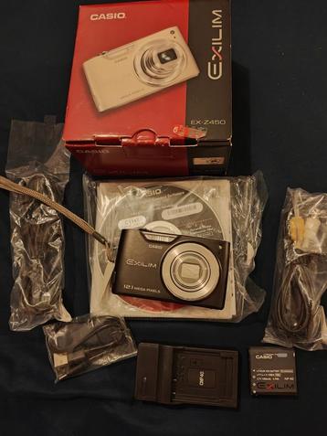 appareil photo numérique Casio Exilim EX-Z450 brun complet beschikbaar voor biedingen
