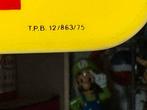 TUBORG bier reclame lichtbak 1975, Verzamelen, Ophalen, Gebruikt, Lichtbak of (neon) lamp