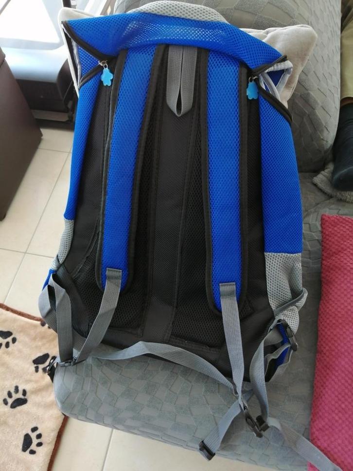 Blauwe Honden Voorzak Rugzak, Dieren en Toebehoren, Honden-accessoires, Nieuw, Ophalen