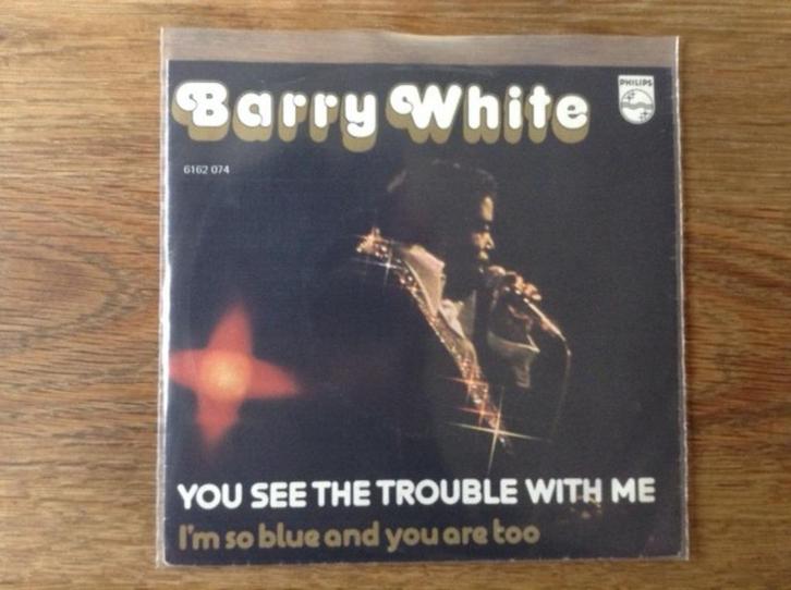 single barry white, Cd's en Dvd's, Vinyl Singles, Single, R&B en Soul, 7 inch, Ophalen of Verzenden