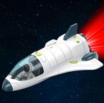 Speelgoedraket Spaceshuttle inclusief Licht en Geluid, Ophalen