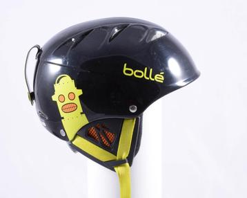 49 51 52 53 cm ski snowboard helm BOLLE B-KID SHINY BLACK beschikbaar voor biedingen