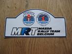 Vintage Sticker Mazda Rally Team Belgium BRC WRC MRT, Ophalen of Verzenden, Nieuw, Auto of Motor