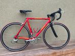 Mooie rode Cigno koersfiets in prima staat-maat 51, Fietsen en Brommers, 28 inch, Gebruikt, Aluminium, 49 tot 53 cm