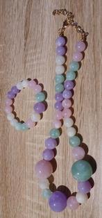 Juwelenset collier & armband biba, amper gedragen, Ophalen of Verzenden, Zo goed als nieuw