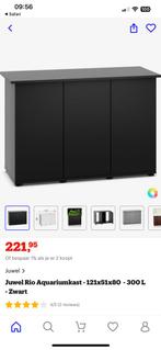 Aquarium Juwel RIO 180 led+onderkast zwart, Dieren en Toebehoren, Ophalen, Gebruikt, Leeg aquarium