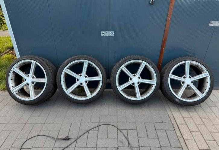 Bmw AC SCHNITZER velgen 245/35/19 met zeer goede banden, Auto-onderdelen, Banden en Velgen, Band(en), Zomerbanden, Ophalen