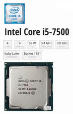 Processeur Intel Core i5-7500 LGA 1151, Comme neuf, 4-core, 3 à 4 Ghz, I5-7500