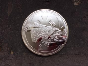 2021 Niue - Star Wars - Millennium Falcon - 1 oz silver disponible aux enchères